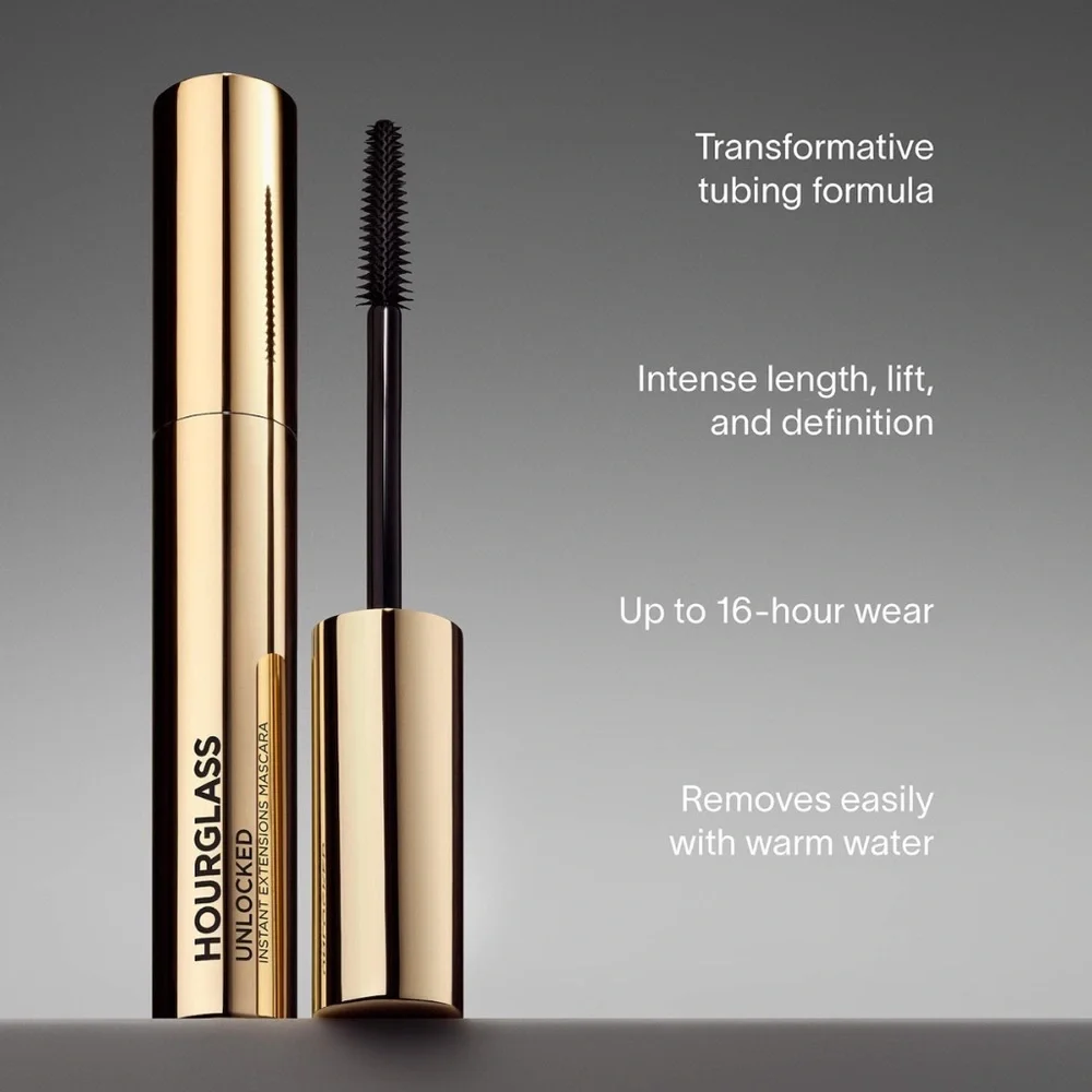 Hourglass Unlocked Lengthening Tubing Mascara in Espresso ( New No Box)